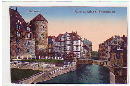 Hannover Leine Partie 1916