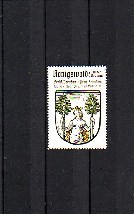 Königswalde Neumark Stadt Wappen