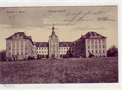 Zerbst Schloß 1917 Zerbst Schloß 1917