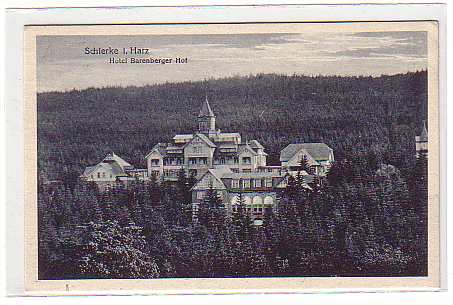 Schierke im Harz Hotel Barenberger Hof