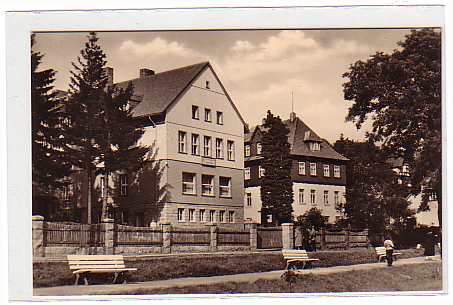 Schierke im Harz Erholungsheim August Bebel 1962 Schierke im Harz Erholungsheim August Bebel 1962