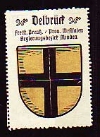 Delbrück bei Paderborn Stadt Wappen Delbrück bei Paderborn Stadt Wappen