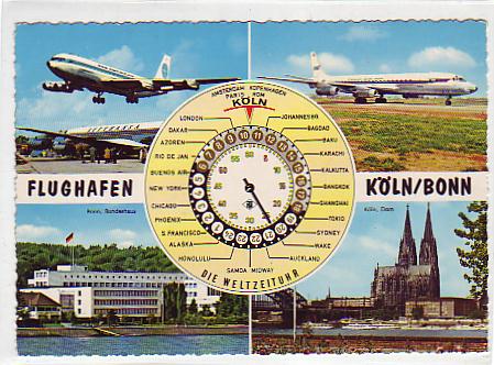 Köln Bonn Flughafen,Flugzeuge ca 1970 Köln Bonn Flughafen,Flugzeuge ca 1970