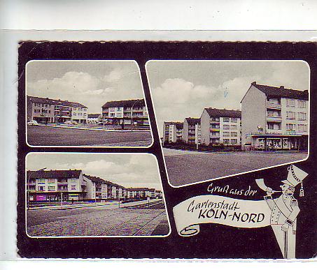 Köln-Nord am Rhein 3 Bilder von 1964 Köln-Nord am Rhein 3 Bilder von 1964
