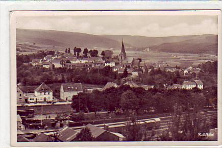 Kall Eifel mit Eisenbahn 1940 Kall Eifel mit Eisenbahn 1940