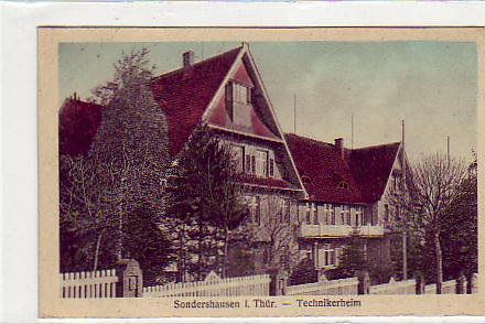 Sondershausen Thüringen Technikerheim vor 1945 Sondershausen Thüringen Technikerheim vor 1945
