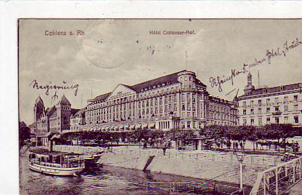 Koblenz,Coblenz am Rhein Hotel 1918 Koblenz,Coblenz am Rhein Hotel 1918