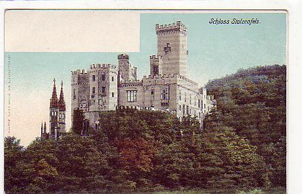 Koblenz Schloss Stolzenfels am Rhein vor 1907 Koblenz Schloss Stolzenfels am Rhein vor 1907