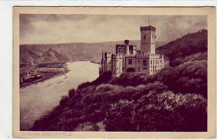 Koblenz Schloss Stolzenfels am Rhein 1914 Koblenz Schloss Stolzenfels am Rhein 1914