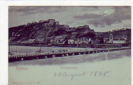 Koblenz,Coblenz am Rhein Ehrenbreitenstein ca 1900 Koblenz,Coblenz am Rhein Ehrenbreitenstein ca 1900