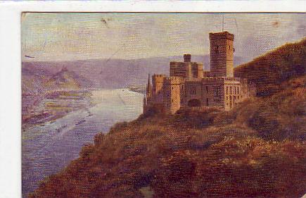 Koblenz Schloss Stolzenfels am Rhein 1918 Koblenz Schloss Stolzenfels am Rhein 1918