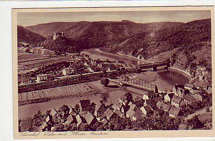 Oberhof an der Lahn mit Eisenbahn-Line Oberhof an der Lahn mit Eisenbahn-Line