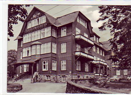 Oberhof in Thüringen Konsum Erholungsheim 1974 Oberhof in Thüringen Konsum Erholungsheim 1974