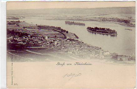 Rüdesheim im Rheingau 1898 Rüdesheim im Rheingau 1898