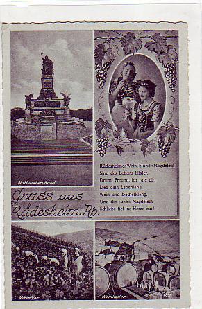 Rüdesheim im Rheingau 1948 Rüdesheim im Rheingau 1948