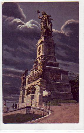 Rüdesheim im Rheingau Nationaldenkmal 1911 Rüdesheim im Rheingau Nationaldenkmal 1911