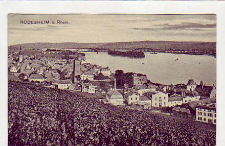Rüdesheim im Rheingau ca 1910 Rüdesheim im Rheingau ca 1910