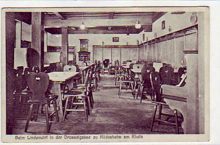 Rüdesheim im Rheingau Lindenwirt 1928 Rüdesheim im Rheingau Lindenwirt 1928