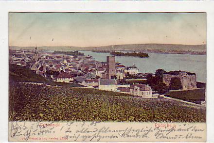 Rüdesheim im Rheingau 1905 Rüdesheim im Rheingau 1905
