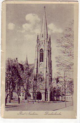 Bad Nauheim Dankeskirche vor 1945 Bad Nauheim Dankeskirche vor 1945