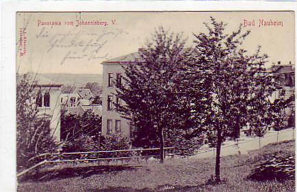 Bad Nauheim vom Johannisberg vor 1907 Bad Nauheim vom Johannisberg vor 1907