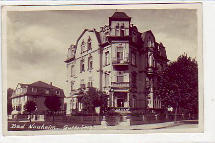 Bad Nauheim Gutenbergheim , Foto Karte 1935 Bad Nauheim Gutenbergheim , Foto Karte 1935