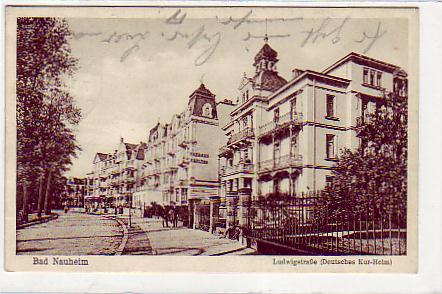 Bad Nauheim Ludwigstraße 1928 Bad Nauheim Ludwigstraße 1928