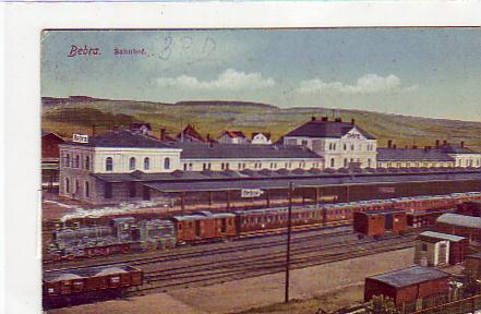 Bebra Bahnhof ,Eisenbahn ,Feldpost 1918 Bebra Bahnhof ,Eisenbahn ,Feldpost 1918