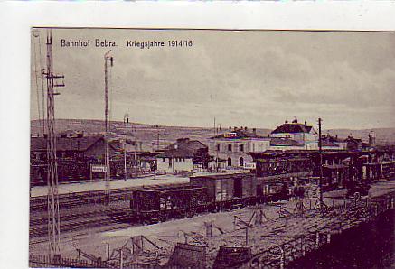 Bebra Bahnhof ,Eisenbahn ,Feldpost 1916 Bebra Bahnhof ,Eisenbahn ,Feldpost 1916