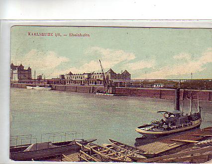 Karlsruhe Rheinhafen 1908 Karlsruhe Rheinhafen 1908