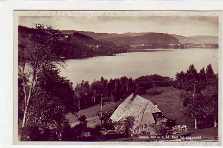 Titisee Schwarzwald 1929 Titisee Schwarzwald 1929