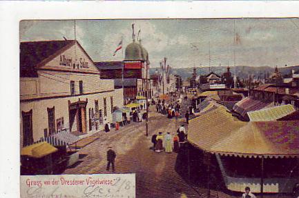 Dresden Vogelwiese,Rummel 1905 Dresden Vogelwiese,Rummel 1905