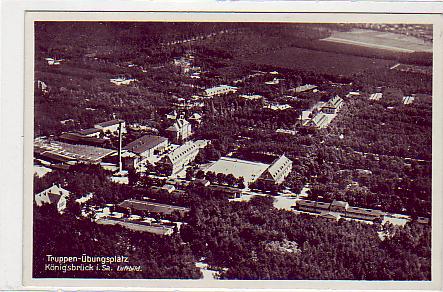 Königsbrück Truppen Übungsplatz Luftbild 1933 Königsbrück Truppen Übungsplatz Luftbild 1933