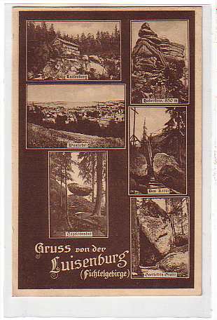 Luisenburg , bei Wunsiedel 1933 Fichtelgebirge Luisenburg , bei Wunsiedel 1933 Fichtelgebirge