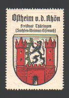 Ostheim an der Rhön Stadt-Wappen Ostheim an der Rhön Stadt-Wappen