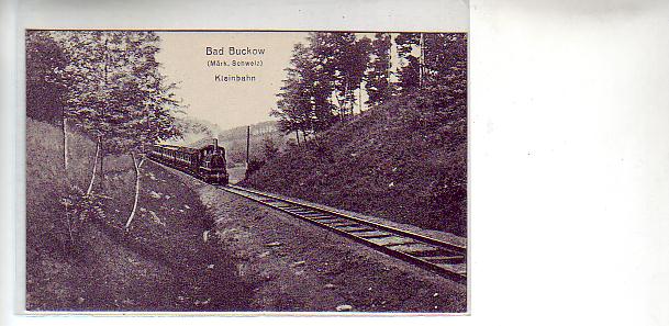 Bad Buckow ( Märkische Schweiz ) Kleinbahn,Eisenbahn ca 1910