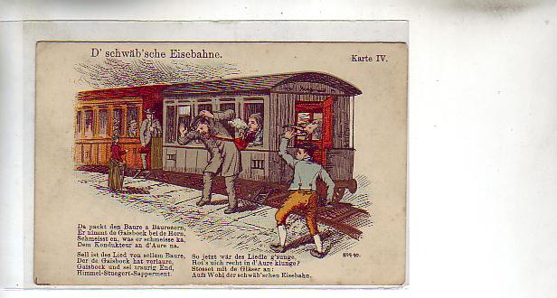 Schwäbische Eisenbahn ca 1910 Schwäbische Eisenbahn ca 1910