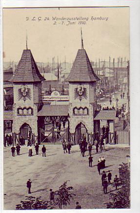Hamburg Landwirtschaft Wander-Ausstellung 1910 Hamburg Landwirtschaft Wander-Ausstellung 1910