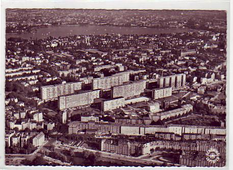 Hamburg Luftbild Außenalster ca 1960 Hamburg Luftbild Außenalster ca 1960