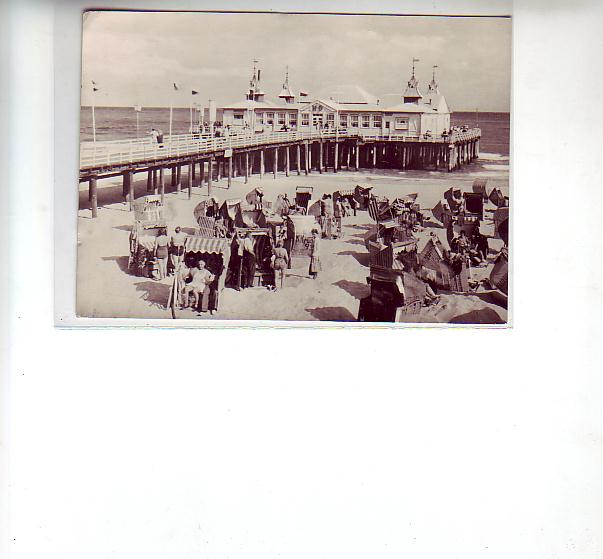 Ostseebad Ahlbeck Seebrücke 1963 Ostseebad Ahlbeck Seebrücke 1963