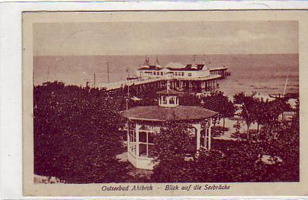 Ostseebad Ahlbeck Seebrücke 1926 Ostseebad Ahlbeck Seebrücke 1926