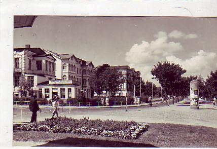 Ostseebad Ahlbeck Promenade 1961 Ostseebad Ahlbeck Promenade 1961