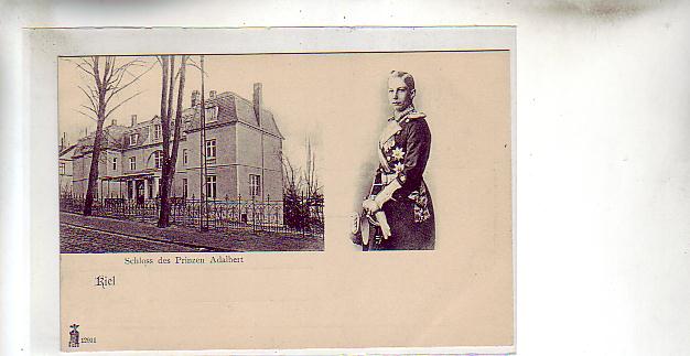 Kiel Palais,Schloss Prinzen Adalbert ca 1900 Kiel Palais,Schloss Prinzen Adalbert ca 1900
