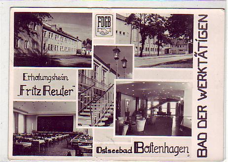 Ostseebad Boltenhagen Fritz Reuter Heim 1963 Ostseebad Boltenhagen Fritz Reuter Heim 1963