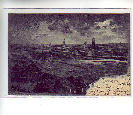 Bremen Künstler H.Thiele 1904 Bremen Künstler H.Thiele 1904