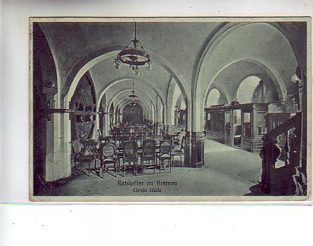 Bremen Ratskeller 1927 Bremen Ratskeller 1927