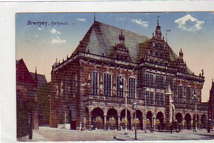 Bremen Rathaus ca 1915 Bremen Rathaus ca 1915