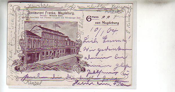 Magdeburg Restaurant Franke 1904 Magdeburg Restaurant Franke 1904