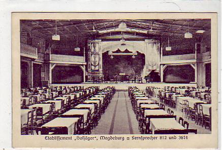 Magdeburg Etablissement Hofjäger 1927 Magdeburg Etablissement Hofjäger 1927