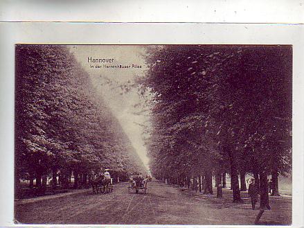 Hannover Herrenhäuser Allee 1908 Hannover Herrenhäuser Allee 1908